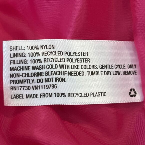 NWT A New Day Ladies Quilted Short Insulated Pink Coat Jacket w/Hood Size XXL - Picture 11 of 11